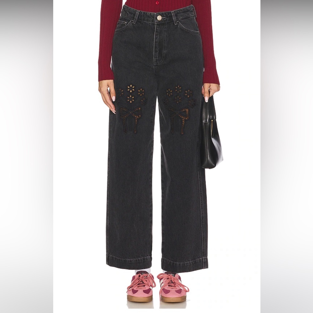 Damson madder black jeans